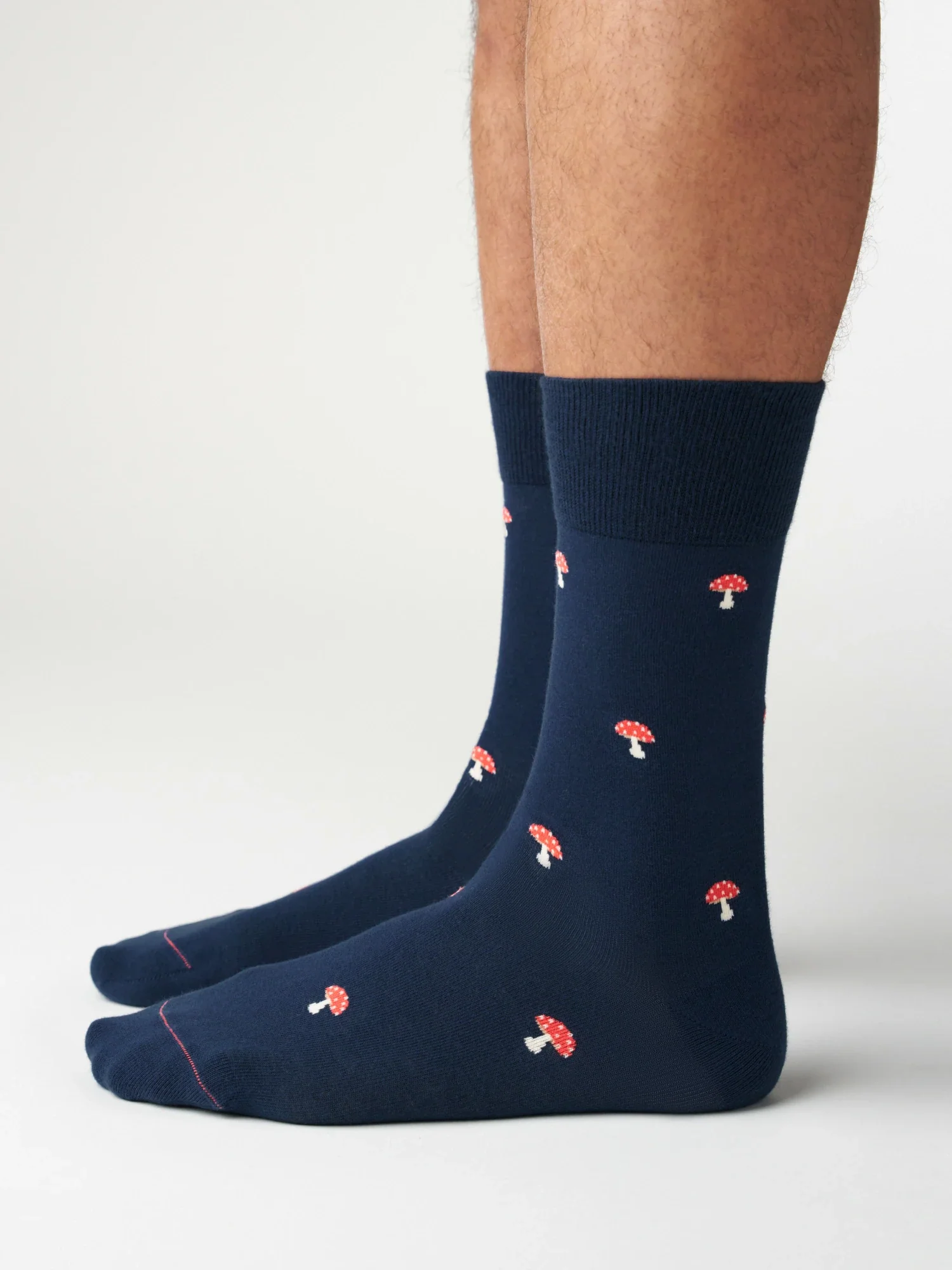 von Jungfeld Mini Mushroom Socken Teal Blue