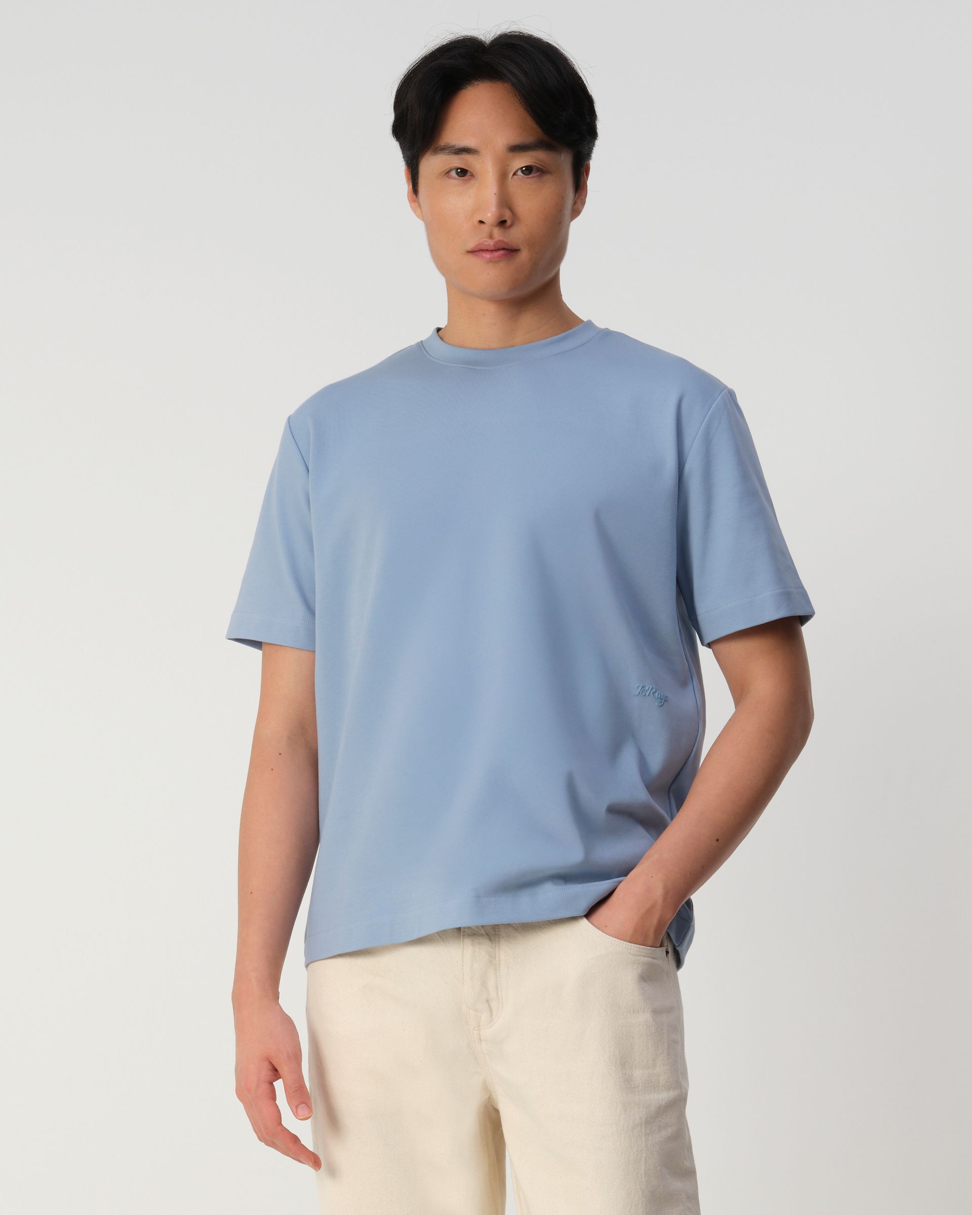 J.C. RAGS Ruben T-shirt Dutch Canal Blue
