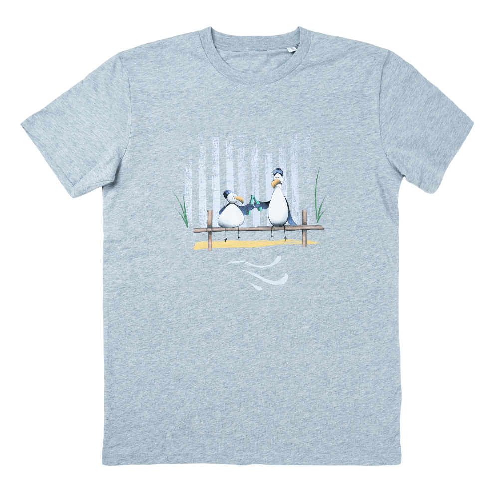 T-Shirt "Steve & Steven" - grau T-Shirt "Steve & Steven" - grau