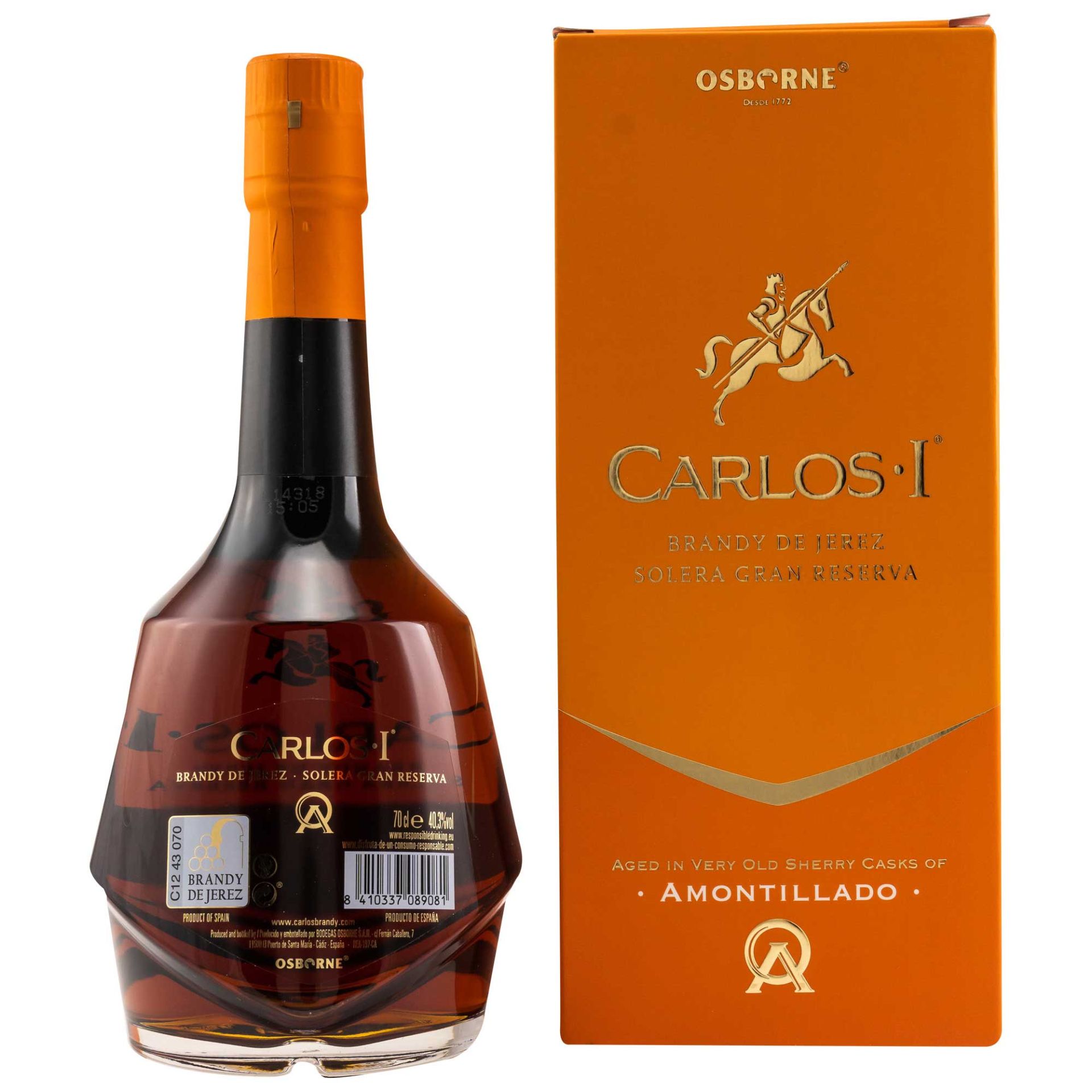 Carlos I Amontillado Brandy Carlos I Amontillado Brandy