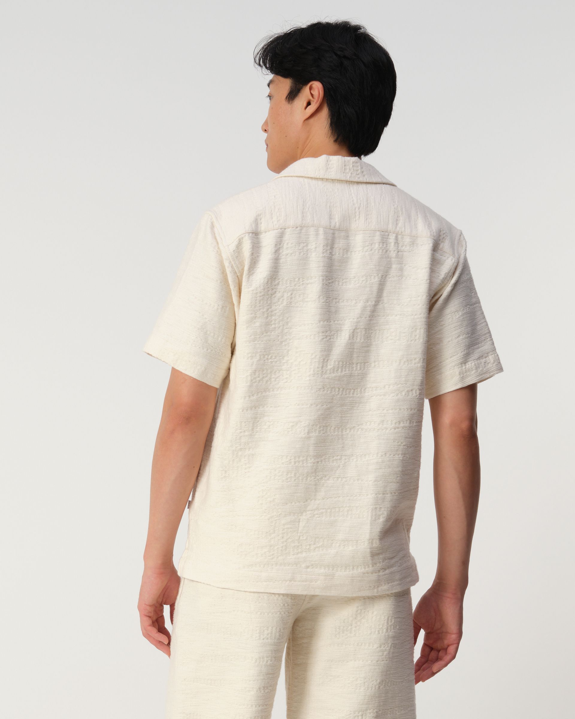 J.C. RAGS Aaron Structure Casual Overhemd