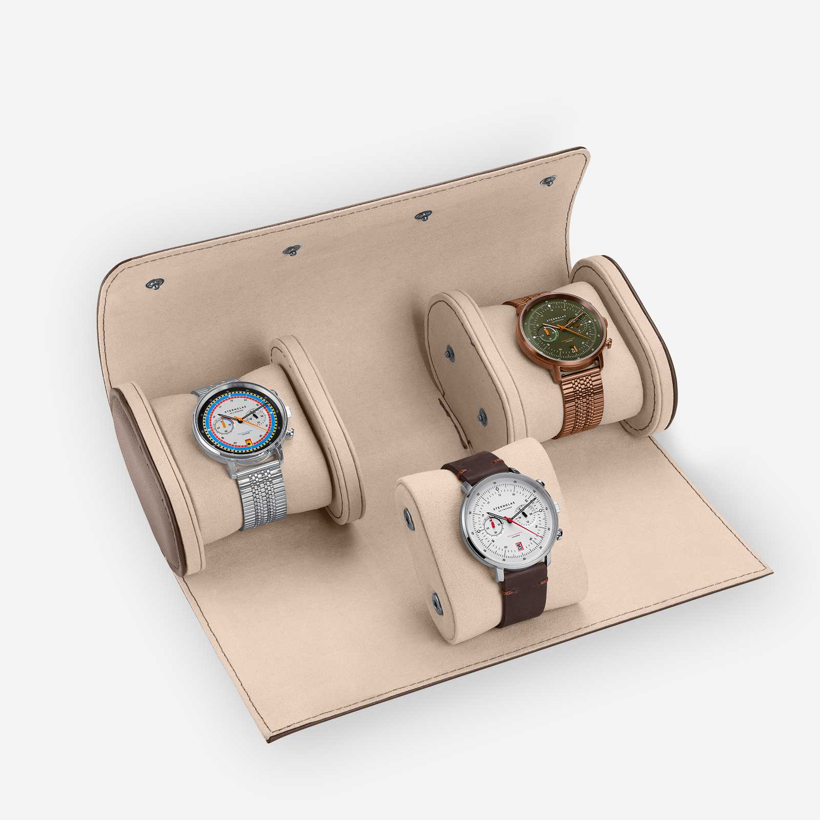 Sternglas Uhrenrolle braun Sternglas Uhrenrolle braun