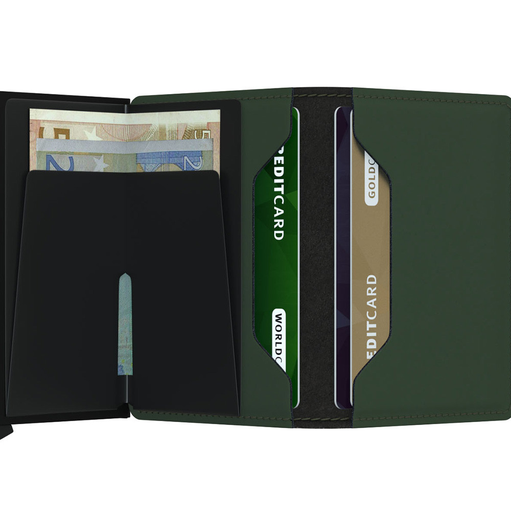 Secrid - Matte Green & Black Slimwallet