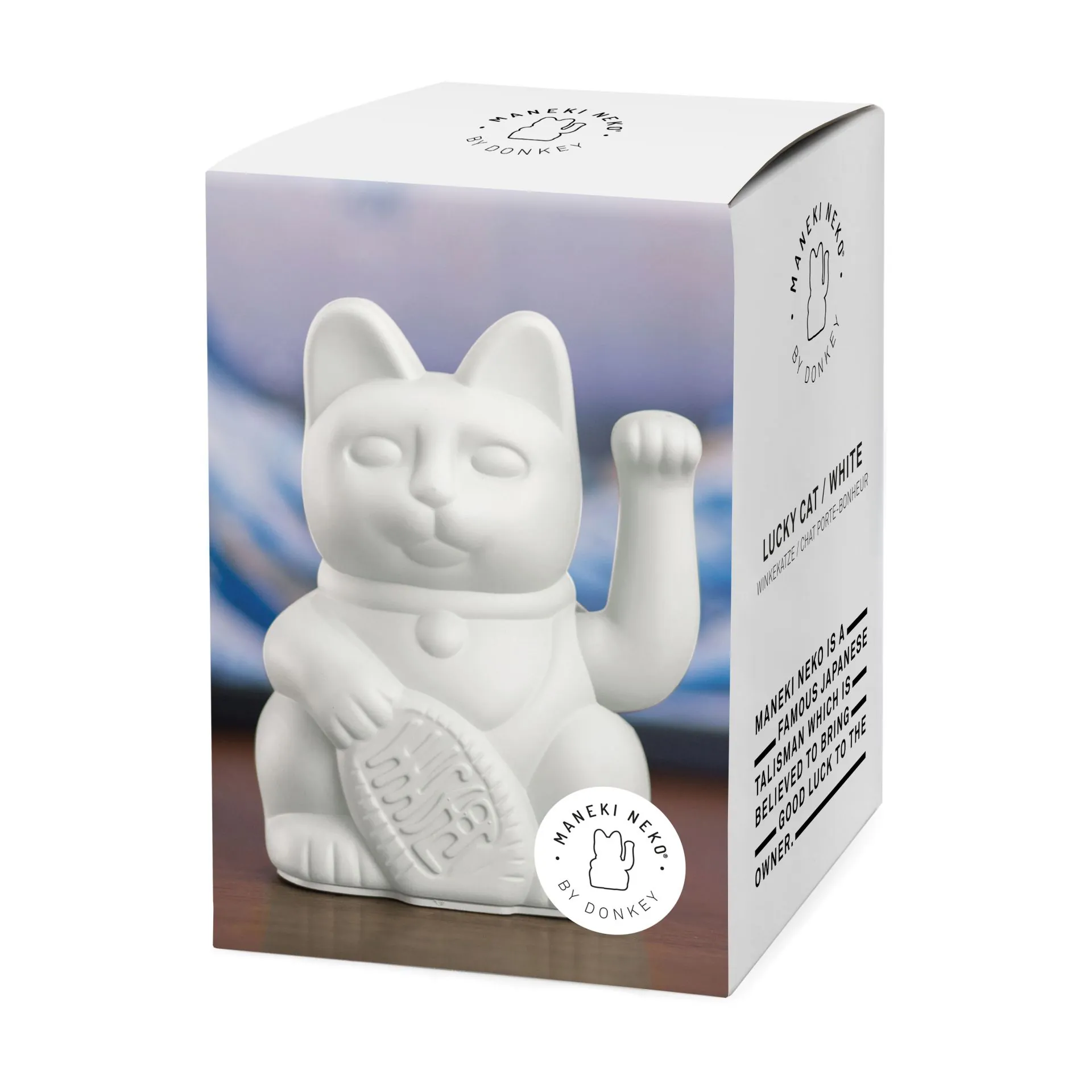 Lucky Cat / Winkekatze - Weiß